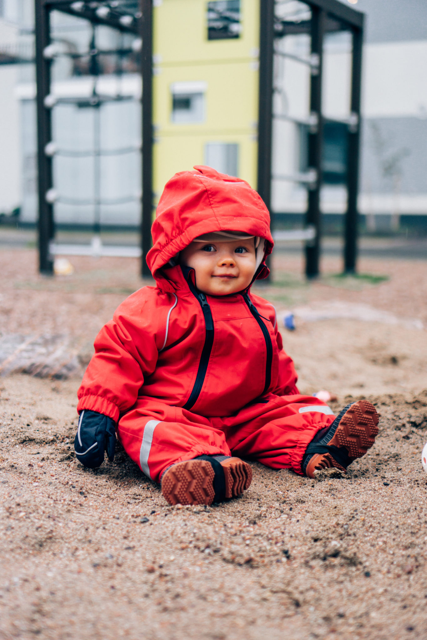 1-vuotiaan syyspukeutuminen