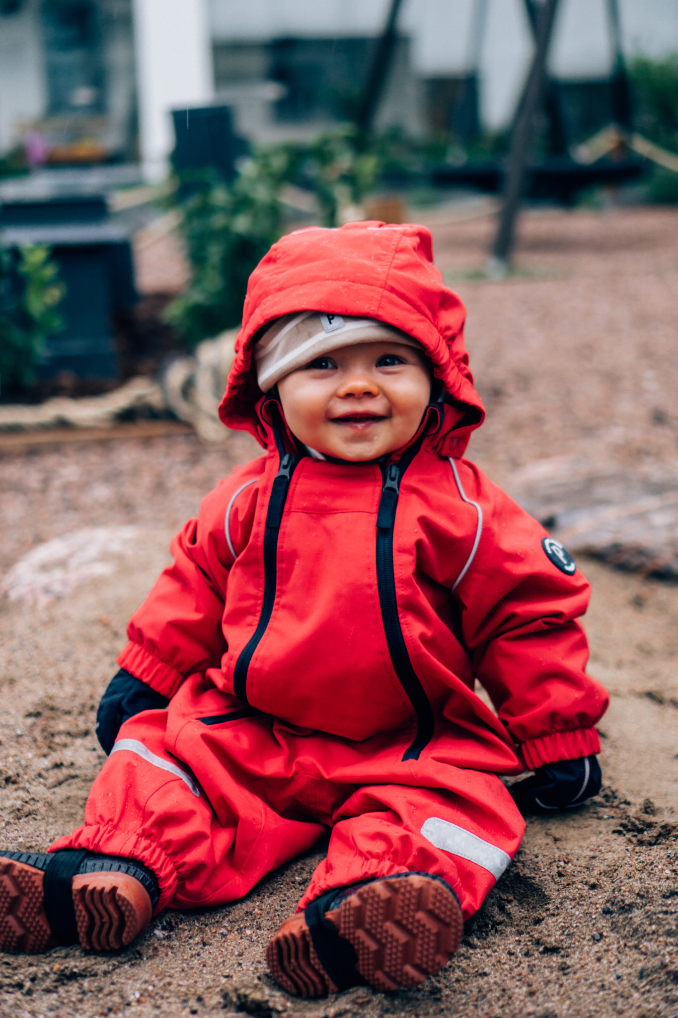 1-vuotiaan syyspukeutuminen