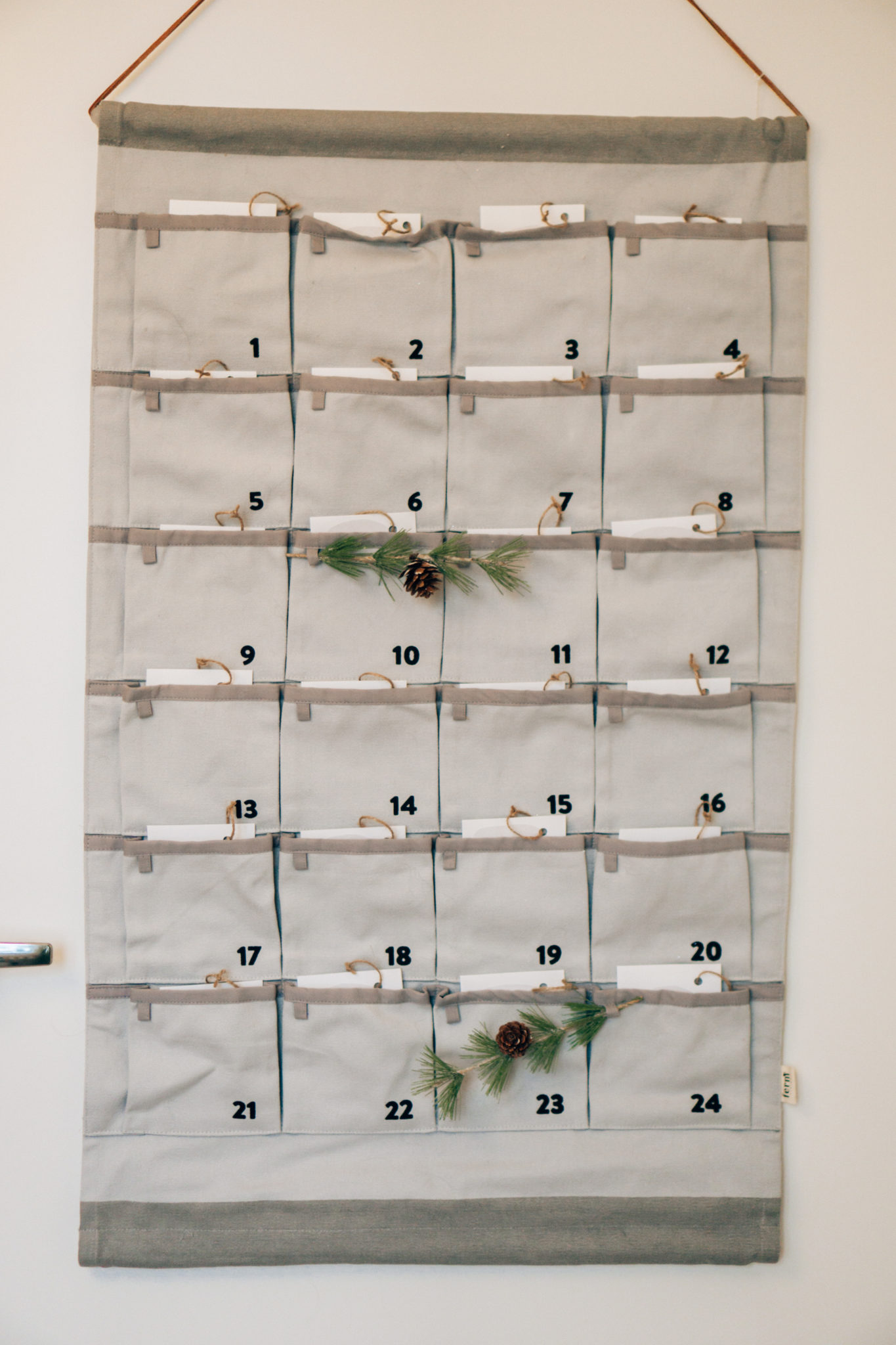 DIY joulukalenteri taaperolle