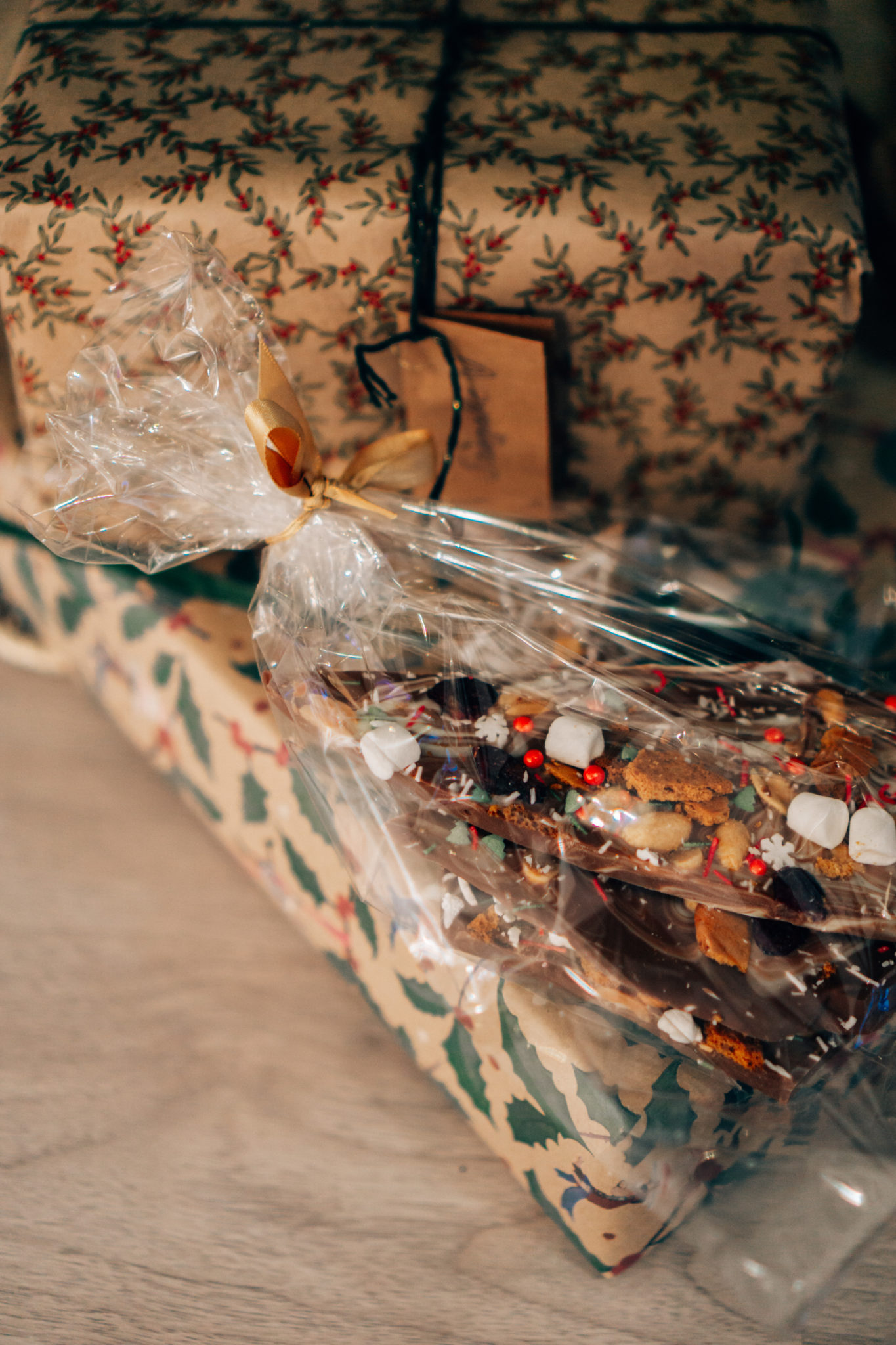 jouluinen rocky road