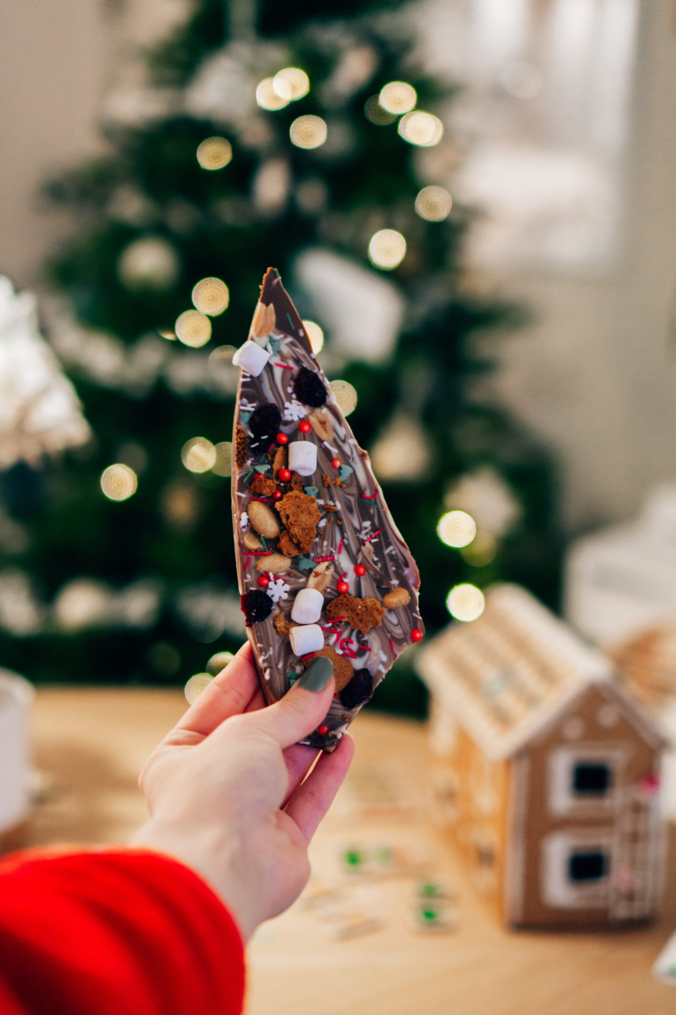 jouluinen rocky road